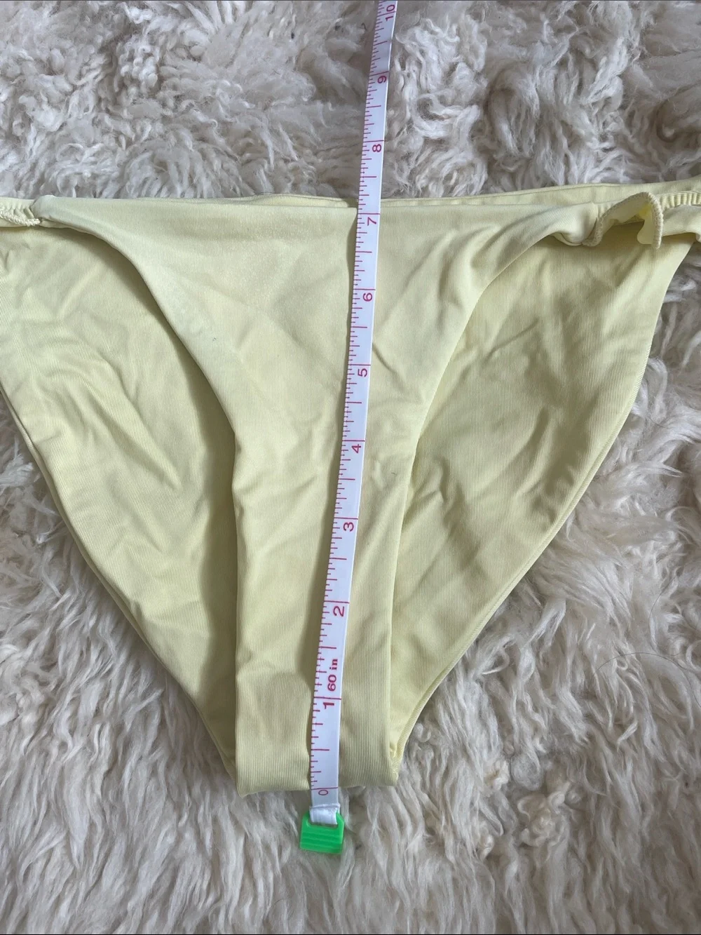Frankie’s Bikinis Yellow Ruffle Bottoms